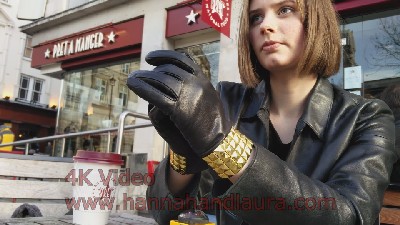 4K-Video-jenny-putting-on-leather-gloves