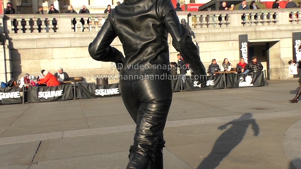 ladies in boots and leather
