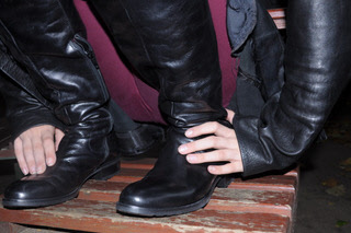 Erica-in-leather-pants-gloves-jacket-boots