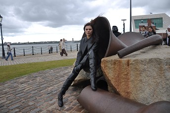 Girl-in-leather-boots-and-leather-jacket