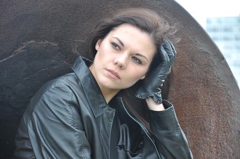 Girl-in-leather-boots-and-leather-jacket