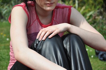 Girls-in-leather-pants