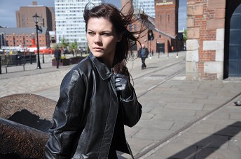 Hannah in leather gloves and boots girl 19