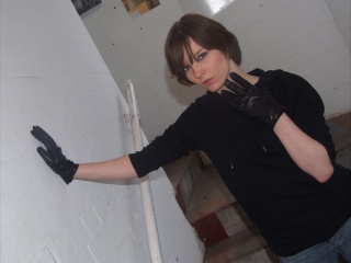 girls in leather gloves leather boots leather jacket