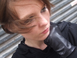 girls in leather gloves leather boots leather jacket