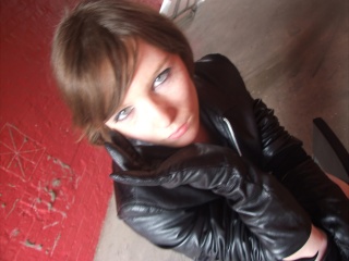 girls in leather gloves leather boots leather jacket