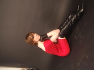 girls in leather gloves leather boots leather jacket
