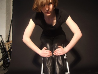 girls in leather gloves leather boots leather jacket
