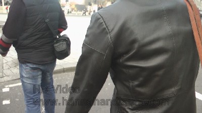 girl-walking-in-leather-jacket